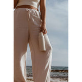 Ocean Bottle Original 17 oz — Sand — blank front view — 43
