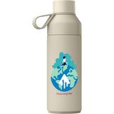 Ocean Bottle Original 17 oz — Sand — decorated front view — 33