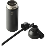 Ocean Bottle GO 17 oz — Black (BK) — blank product view — 13