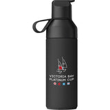 Ocean Bottle GO 17 oz — Black (BK) — decorated front view — 11