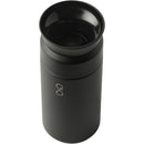 Ocean Bottle Brew Coffee Flask 12 oz — Black (BK) — blank product view