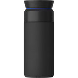 Ocean Bottle Brew Coffee Flask 12 oz — Black (BK) — blank front view — 26