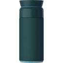 Ocean Bottle Brew Coffee Flask 12 oz — Green (GR) — blank front view