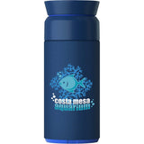 Ocean Bottle Brew Coffee Flask 12 oz — OceanBL(OBL) — decorated front view — 17