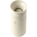 Ocean Bottle Brew Coffee Flask 12 oz — Sand — blank product view