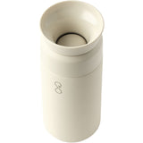 Ocean Bottle Brew Coffee Flask 12 oz — Sand — blank product view — 4