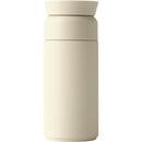 Ocean Bottle Brew Coffee Flask 12 oz — Sand — blank front view