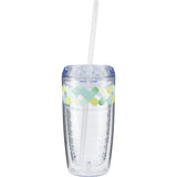 Vortex Tumbler 16oz — Clear (CL) — decorated front view — 4