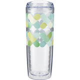 Mega Vortex Tumbler 24oz — Clear (CL) — decorated back view — 5