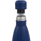 Copper Vacuum Insulated Bottle 17oz — Navy (NY) — blank product view — 33