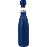 Copper Vacuum Insulated Bottle 17oz — Navy (NY) — blank front view — 32