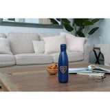 Copper Vacuum Insulated Bottle 17oz — Navy (NY) — decorated product view — 29