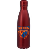Copper Vacuum Insulated Bottle 17oz — Red (RD) — decorated front view — 25