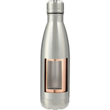 Copper Vacuum Insulated Bottle 17oz — Silver (SL) — blank front view — 16