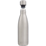 Copper Vacuum Insulated Bottle 17oz — Silver (SL) — blank front view — 14
