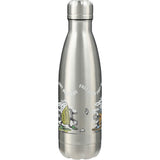 Copper Vacuum Insulated Bottle 17oz — Silver (SL) — decorated back view — 12