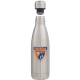 Copper Vacuum Insulated Bottle 17oz — Silver (SL) — decorated product view — 13
