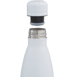 Copper Vacuum Insulated Bottle 17oz — White (WH) — blank product view — 7