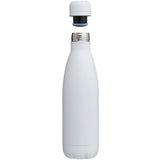 Copper Vacuum Insulated Bottle 17oz — White (WH) — blank front view — 6