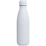 Copper Vacuum Insulated Bottle 17oz — White (WH) — blank front view — 5
