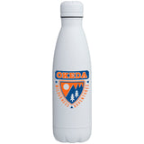 Copper Vacuum Insulated Bottle 17oz — White (WH) — decorated front view — 3