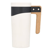 Grotto Ceramic Mug 16oz — White (WH) — blank front view — 4