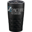 Copper Vacuum Insulated K Mini Tumbler 14oz — Black (BK) — decorated front view