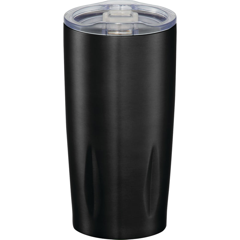 Adrian Vacuum Tumbler 20oz — Black (BK) — blank front view