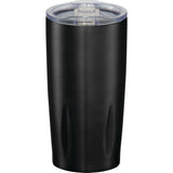 Adrian Vacuum Tumbler 20oz — Black (BK) — blank front view — 9