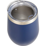 Corzo Copper Vacuum Insulated Cup 12oz — Navy (NY) — blank product view — 18