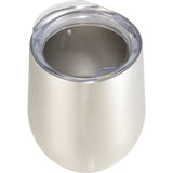 Corzo Copper Vacuum Insulated Cup 12oz — Silver (SL) — blank product view — 4