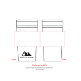 Arctic Zone Titan Thermal HP Copper Tumbler 20oz — White — blank product view — 10