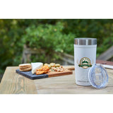 Arctic Zone Titan Thermal HP Copper Tumbler 20oz — White (WH) — decorated product view — 2