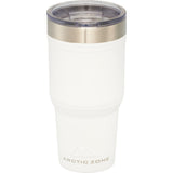 Arctic Zone® Titan Thermal HP® Copper Tumbler 30oz — White (WH) — blank front view — 5