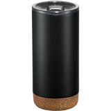 Valhalla Copper Vacuum Insulated Tumbler 16oz — Black (BK) — blank front view — 3