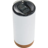Valhalla Copper Vacuum Insulated Tumbler 16oz — White (WH) — blank front view — 5