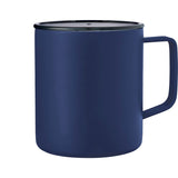 Rover Copper Vacuum Insulated Camp Mug 14oz — Navy (NY) — blank front view — 13