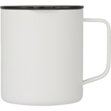 Rover Copper Vacuum Insulated Camp Mug 14oz — White (WH) — blank front view — 7