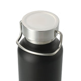 Thor Copper Vacuum Insulated Bottle 22oz — Black (BK) — blank left angle — 33