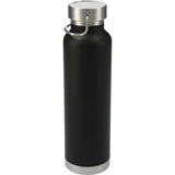 Thor Copper Vacuum Insulated Bottle 22oz — Black (BK) — blank front view — 30