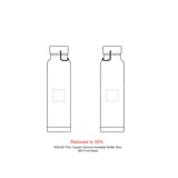 Thor Copper Vacuum Insulated Bottle 22oz — White — blank product view — 11