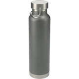 Thor Copper Vacuum Insulated Bottle 22oz — Gray (GY) — blank front view — 64