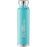 Thor Copper Vacuum Insulated Bottle 22oz — Mint Green — decorated front view — 26