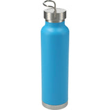 Thor Copper Vacuum Insulated Bottle 22oz — Process Blue (PBL) — blank back view — 23