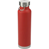 Thor Copper Vacuum Insulated Bottle 22oz — Red (RD) — blank front view — 37