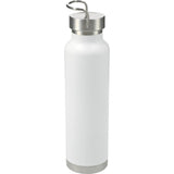 Thor Copper Vacuum Insulated Bottle 22oz — White (WH) — blank back view — 5