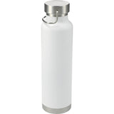 Thor Copper Vacuum Insulated Bottle 22oz — White (WH) — blank front view — 4