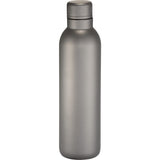 Thor Copper Vacuum Insulated Bottle 17oz — Gray (GY) — blank front view — 19
