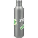 Thor Copper Vacuum Insulated Bottle 17oz — Gray (GY) — decorated back view — 18