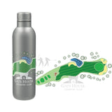Thor Copper Vacuum Insulated Bottle 17oz — Gray (GY) — decorated front view — 16